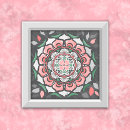 Suche nach rosa mandala poster Blumenreich