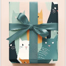 Suche nach katze geschenkpapier Bunt