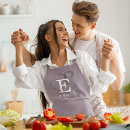 Suche nach monogramm schürzen Modern minimalistisch