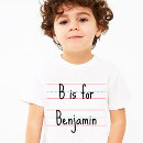 Suche nach alphabet kinder tshirts Brief