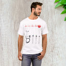 Suche nach herzschlag tshirts Für ihn