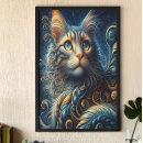 Suche nach blaue katze poster Kätzchen