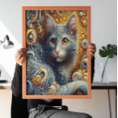 Suche nach gelbe augen poster Hauskatze