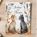 Suche nach katzenliebhaber einladungen Aquarell