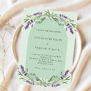 Suche nach weises grün einladungen Lavendel