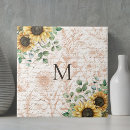 Suche nach vintage sonnenblume fliesen Gelbe blume