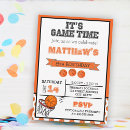 Suche nach basketballgeburtstags party einladungen Jedes kind