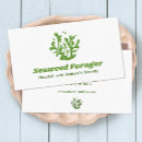 Suche nach algen visitenkarten Küste