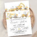 Suche nach bulldozer einladungen Geburtstagsparty