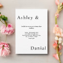 Suche nach weiße hochzeit einladungen Romantisch
