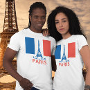 Suche nach paris flagge tshirts Souvenir