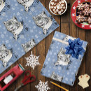Suche nach schneeleopard geschenkpapier Blau
