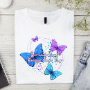 Suche nach lila schmetterlinge tshirts Jede person