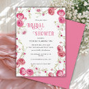 Suche nach floral bridal shower einladungen Aquarell