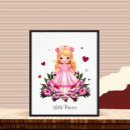 Suche nach rosa prinzessin poster Mädchen