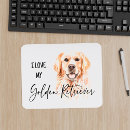 Suche nach golden retriever mousepads Aquarell
