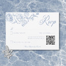 Suche nach hochzeit rsvp karten Blau und weiß