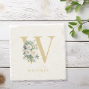 Suche nach florale botanische monogramm untersetzer Für sie