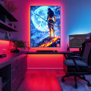 Suche nach blauer mond poster Für ihn