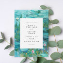 Suche nach monet einladungen Wasserliliken