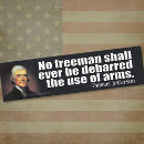 Suche nach thomas jefferson autoaufkleber Freiheit