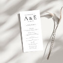 Suche nach hochzeit menükarten Monogramm