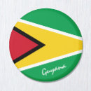 Suche nach guyana flagge magnete Kühlschrankmagnet