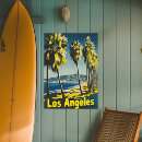 Suche nach vintage los angeles poster Palmen