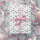 Suche nach liebe für immer geschenkpapier Herz
