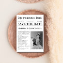 Suche nach einzigartige save the date Zeitung