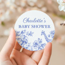 Suche nach toile de jouy aufkleber Babydusche