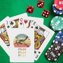 Suche nach flugzeug spielkarten Retro