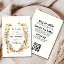 Suche nach bee baby einladungen Boho rustikal modern