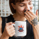 Suche nach feuer tassen Typografie