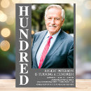 Suche nach hundert einladungen Typografie