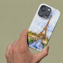 Suche nach eiffelturm iphone hüllen Aquarell