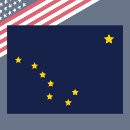 Suche nach flagge von alaska postkarten Polaris