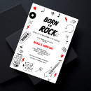 Suche nach rock star einladungen E gitarre