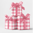 Suche nach rosa gingham geschenkpapier Rustikal