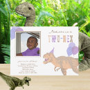 Suche nach t rex geburtstag einladungen Foto