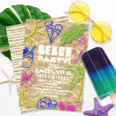 Suche nach beach party geburtstag einladungen Jede person
