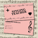 Suche nach musik noten visitenkarten Lehrer