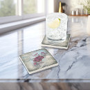 Suche nach vintage rote rose untersetzer Für sie