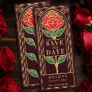 Suche nach glas save the date Rose