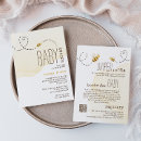 Suche nach bumble bee shower baby einladungen Babydusche