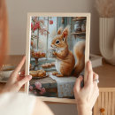 Suche nach niedliches eichhörnchen poster Für alle