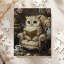 Suche nach vintage eule puzzle Für alle