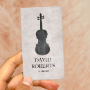 Suche nach violinisten visitenkarten Musiklehrer