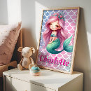 Suche nach rosa meerjungfrau poster Mädchen