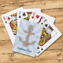 Suche nach anker spielkarten Marine